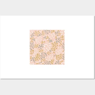 Blush Dot Posters and Art